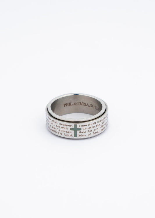 Fidget cross (Silver)