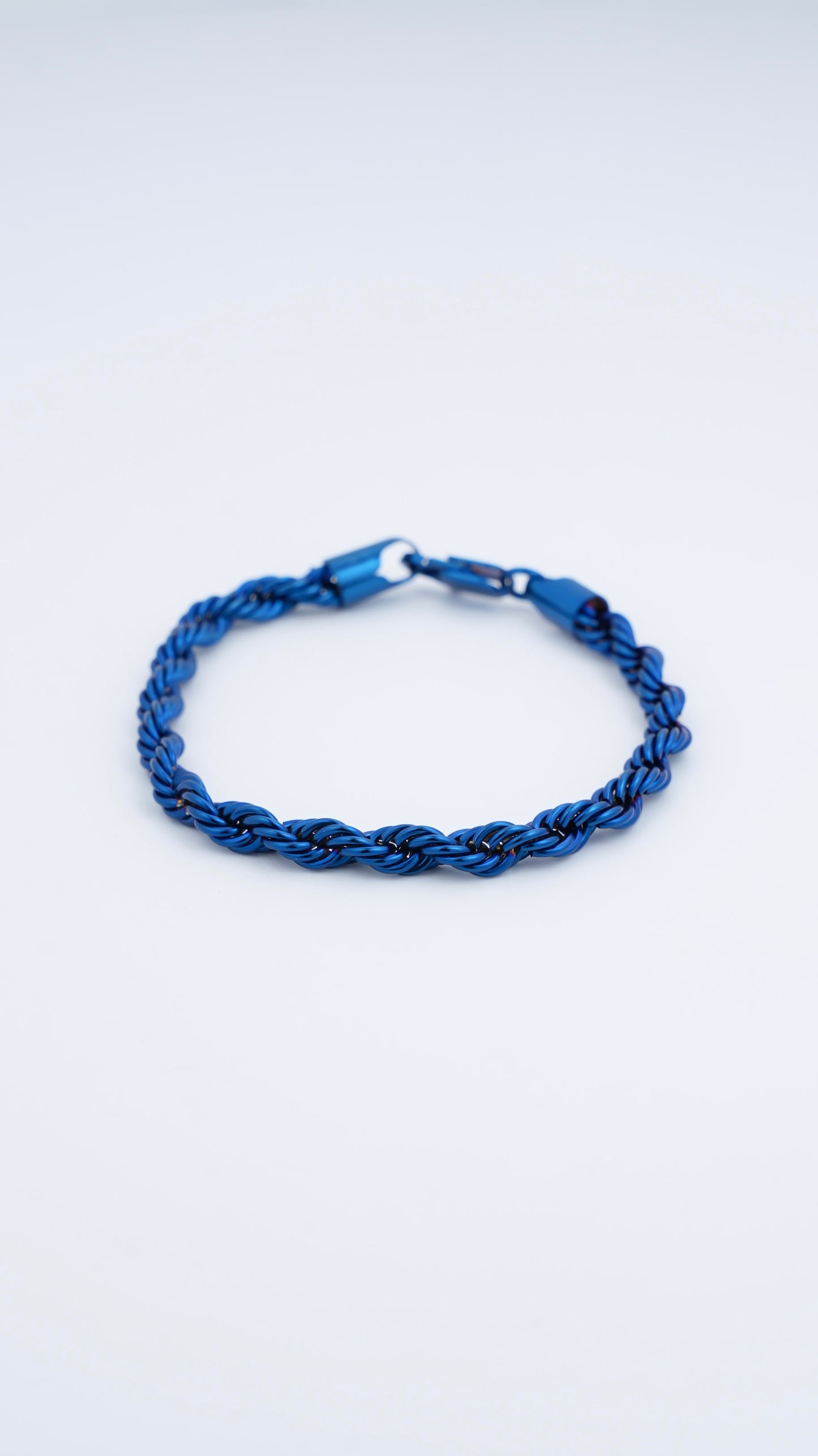 Blue rope-chain Bracelet