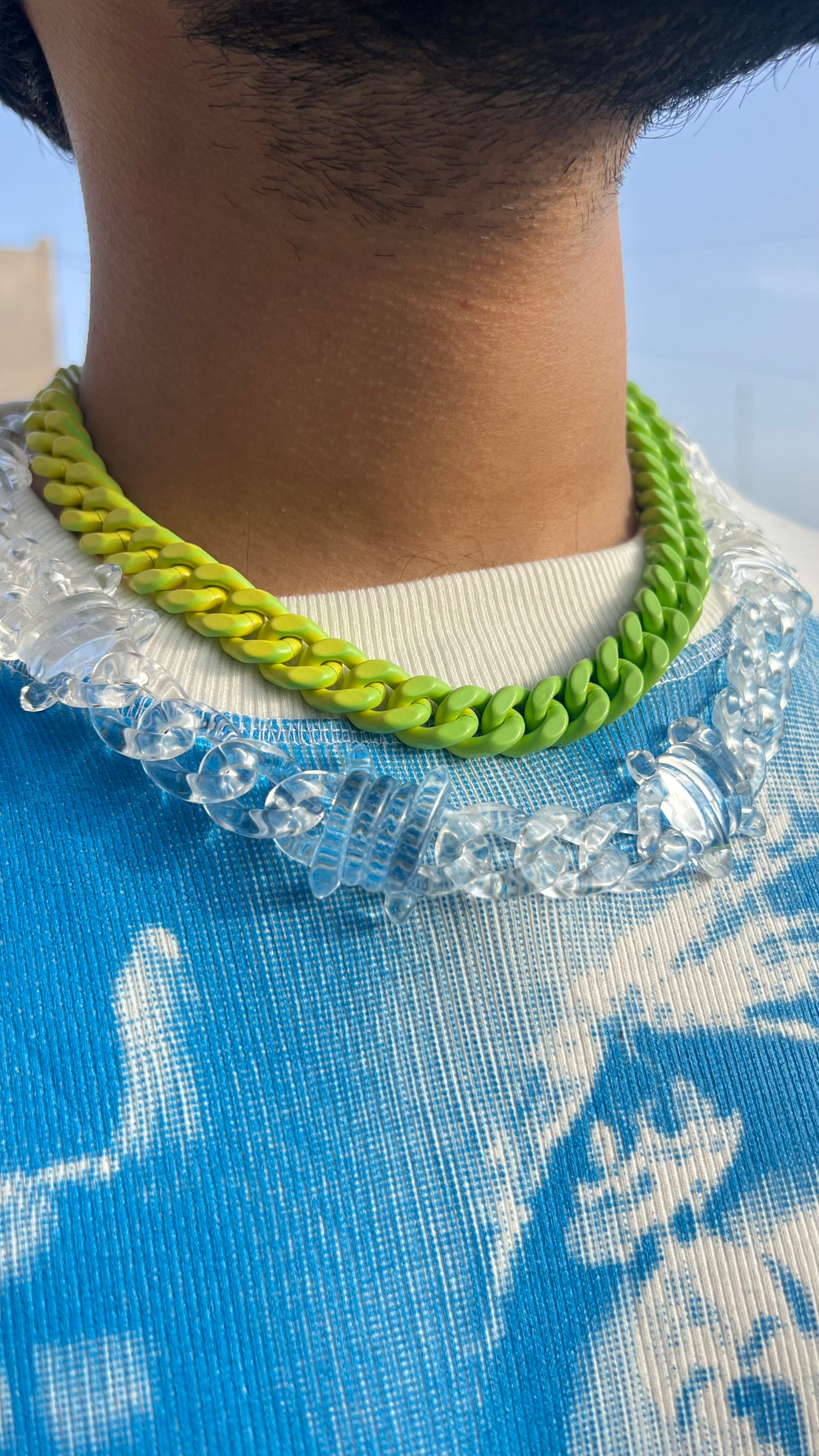 Aurora cuban necklace