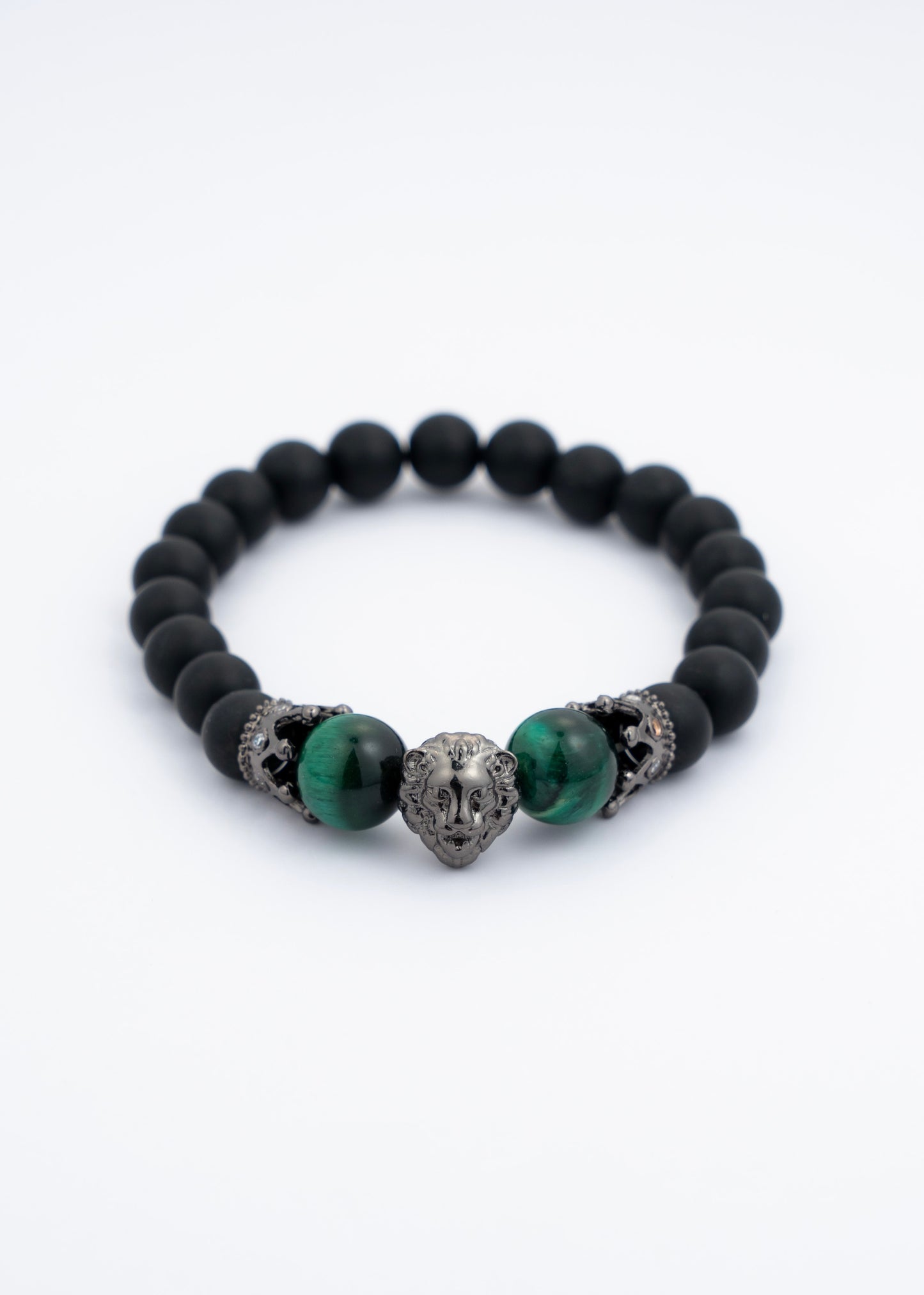 Obsidian Lion Bracelet