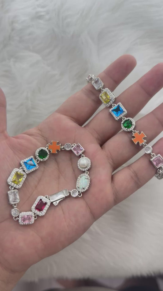 Imperial Gemstones Bracelet