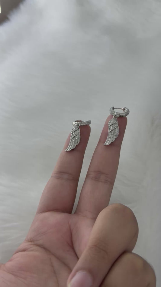 Wings Drop earring